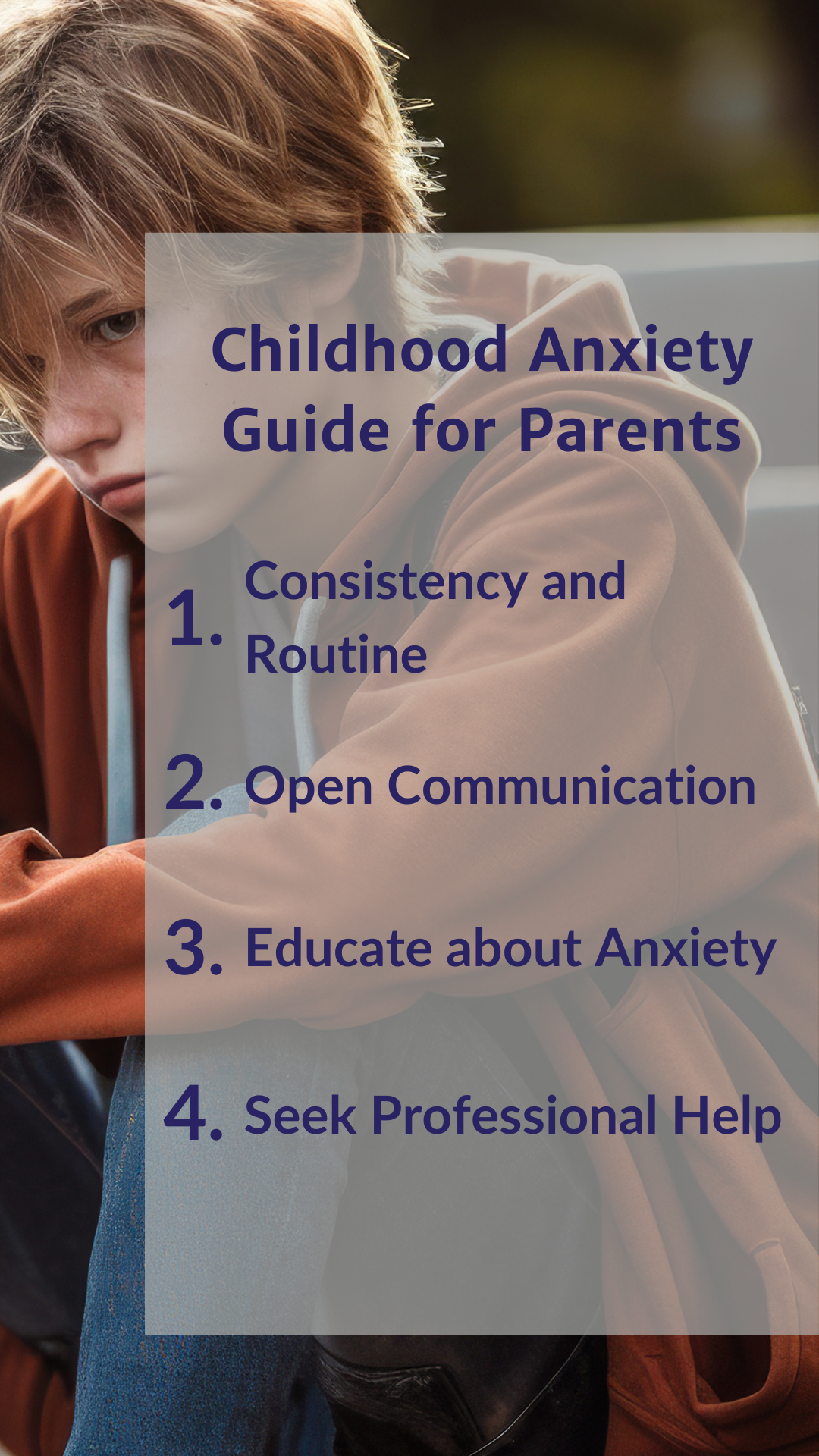 Childhood Anxiety Guide for Parents-pinterest