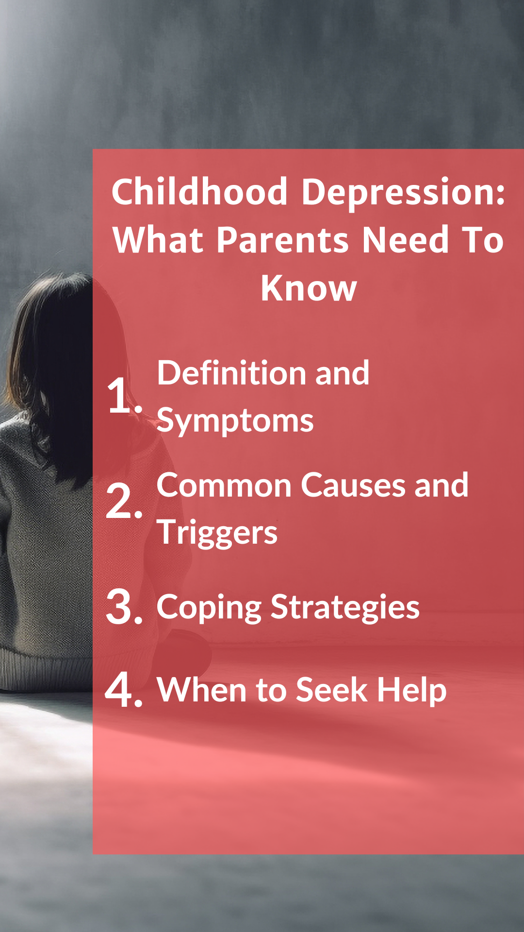 Childhood Depression: What Parents Need To Know-pinterest