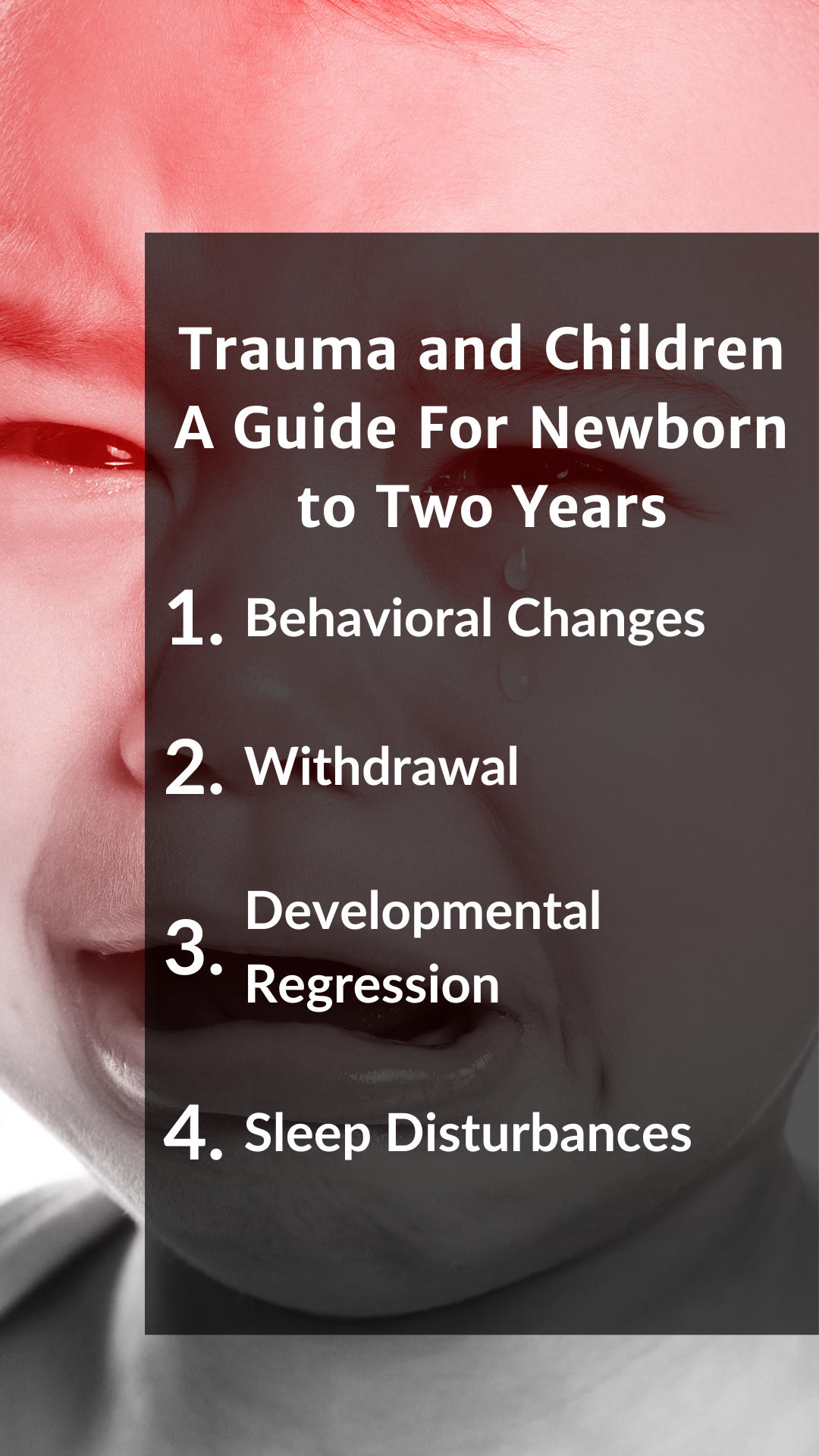 Trauma and Children A Guide For Newborn to Two Years-pinterest