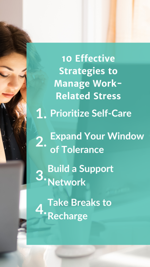 10 Effective Strategies to Manage Work-Related Stress